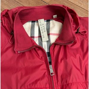 Burberry Brit Windbreaker Red